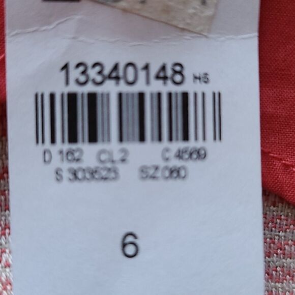 LOFT Linen Blend Jacket Size 6 NEW - Picture 5 of 6